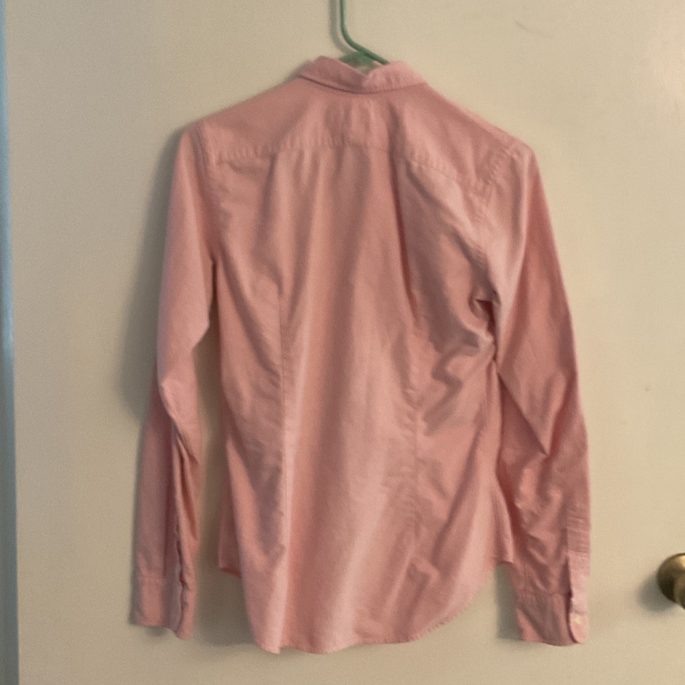 Ralph Lauren Women's Pink Button Down Shirt - Picture 5 of 5